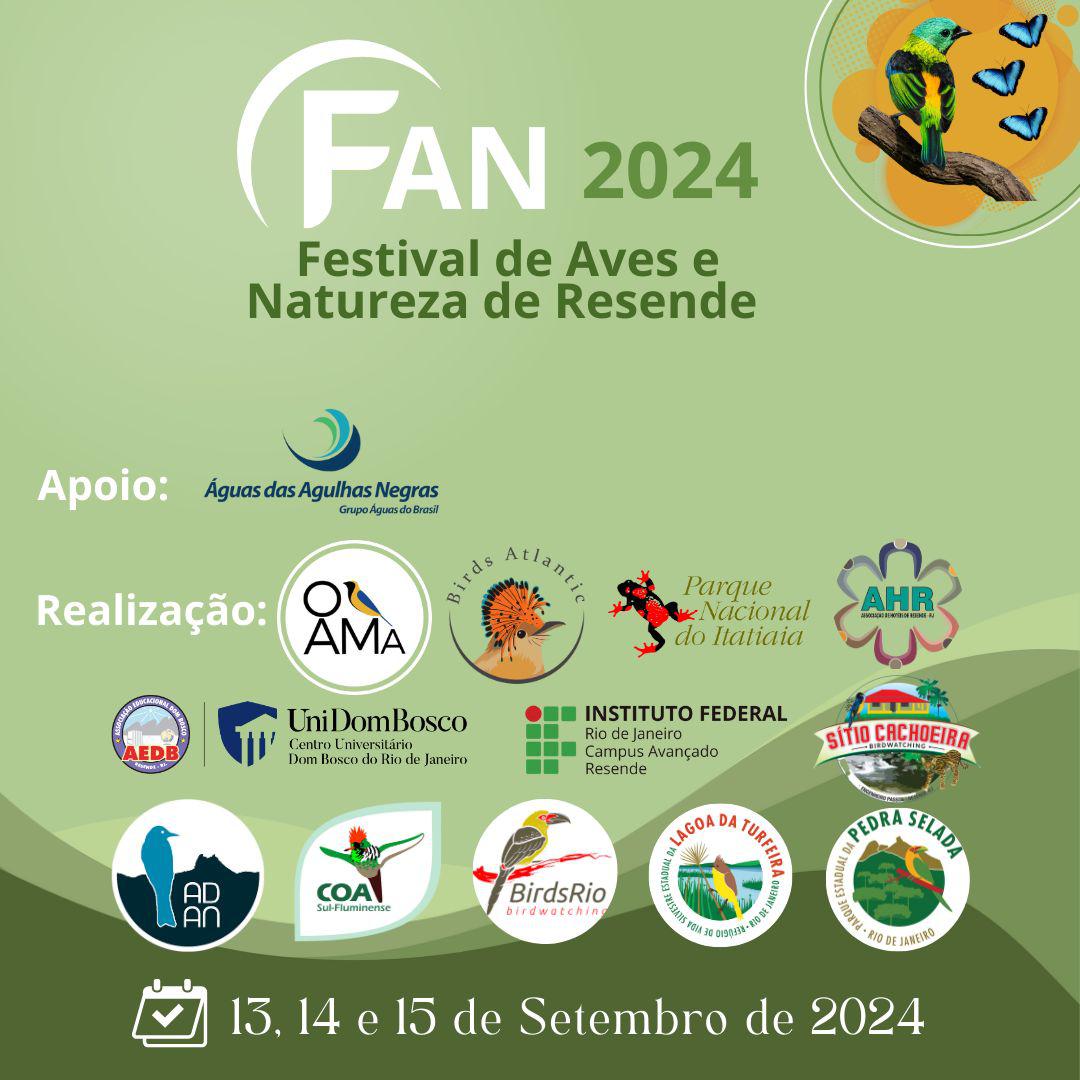 Festival de Aves e Natureza de Resende RJ 2024